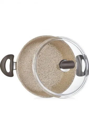 Falez Creamy Granit 28 cm Karnıyarık Tenceresi - CRE 3009