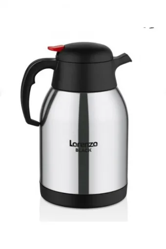 Lorenzo Black Paslanmaz Çelik Termos Inox 2LT - LRZ-2004