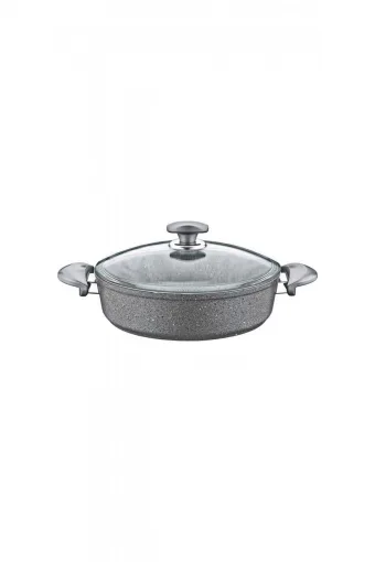 Oms Granit Basık Karnıyarık Tenceresi 34 cm - 3310