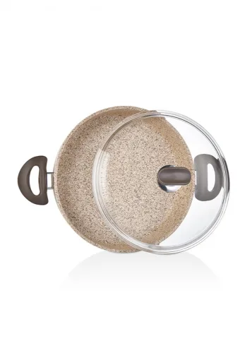 Falez Creamy Granit 32 cm Karnıyarık Tenceresi - CRE 3066