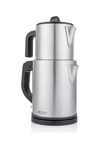 Arnica Demli XL 1800 W Çelik Çay Makinesi - İnox - IH33281