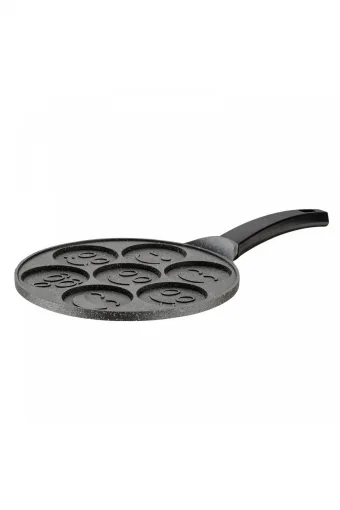 Emsan Smile Krep Tava Gri 26 cm