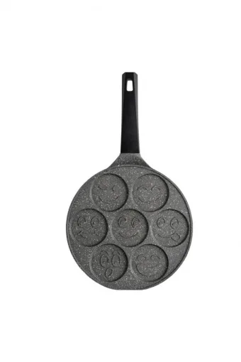 Emsan Smile Krep Tava Gri 26 cm