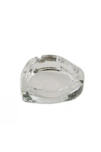 Vidrex Pure Glass Heart Cam Küllük - HRT-10