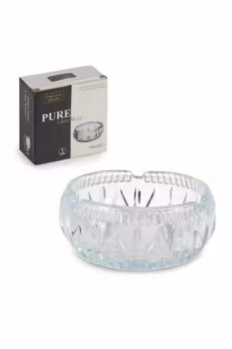 Vidrex Pure Glass Ware Pyramids Ashtray Cam Küllük - D/PYR-11