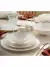 Emsan Elmira Gold Fine Bone 59 Parça 12 Kişilik Yemek Takımı