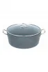 FMS Granit Endüstriyel Derin Tencere 34CM Gri - G1009GRI - Gri