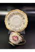 Sembol Elegant Kahve Fincan Takımı Gold - Gold