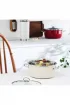 Arow Thor Kırmızı Kızartma Tenceresi 22cm 4 Litre - TR-6488 - Bej