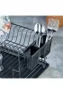 Cooker Metal 2 Katlı Tabaklık - Siyah - CKR2925 - Siyah