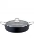 Evimsaray Zest Gusto Granit Basık Tencere 30 cm - ZGKT 30 - Siyah