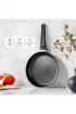 Emsan Diamente Exclusive 24cm Tava - Siyah - Siyah