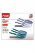 FMS Seramik 3 Parça Tava Seti Yeşil - 20-24-28 Cm - S3000YSL - Yeşil