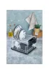 Cooker Metal 2 Katlı Tabaklık - Beyaz - CKR2926 - Beyaz
