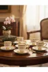 Paçi Home Fleur Yaldızlı 6 Kişilik Fincan Takımı P/POR-102094 - Çok Renkli