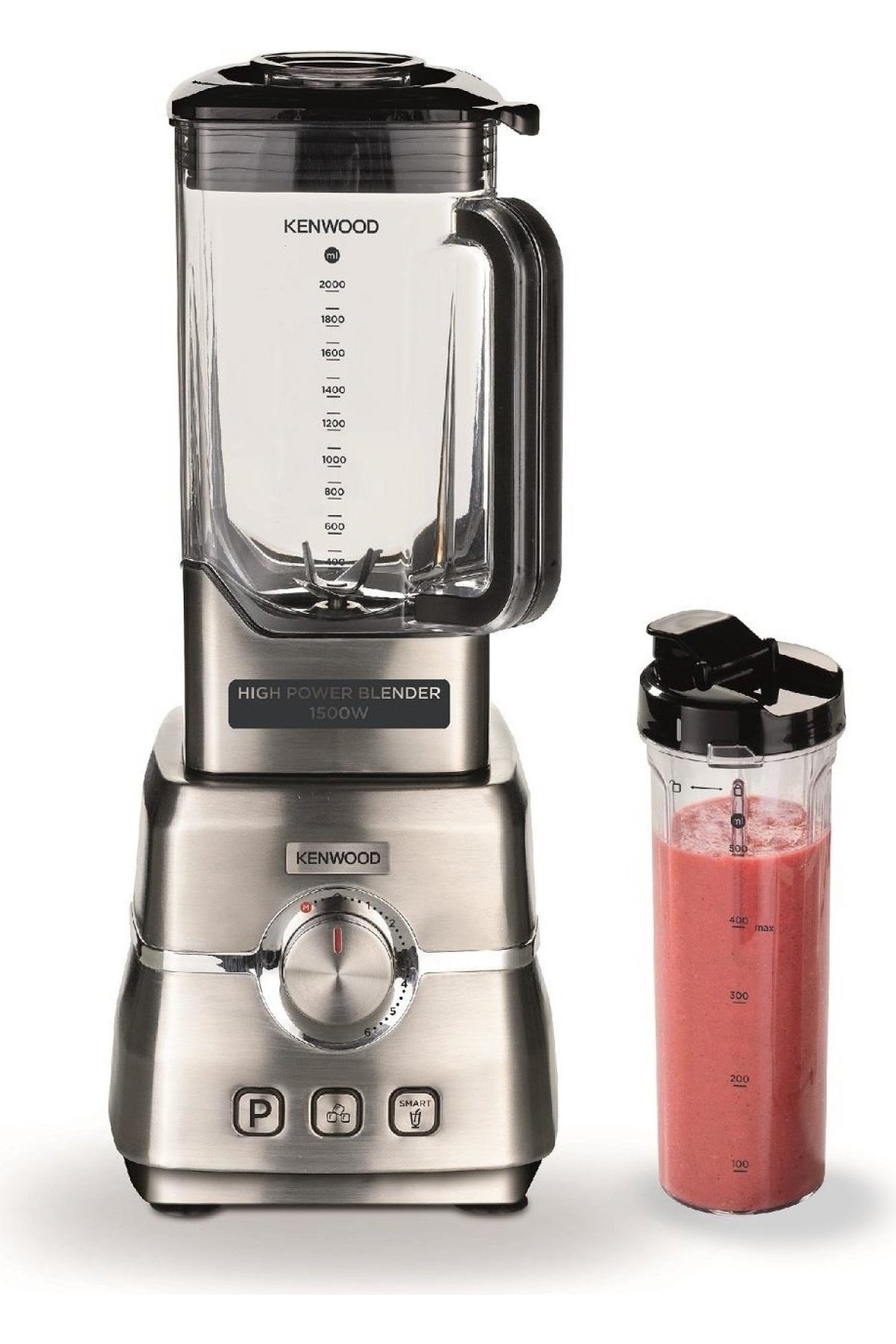 Kenwood BLM91.640SS Buz Kırma Fonksiyonlu 1500 Watt Metal Power Blender - 3 Lt Hazne Kapasiteli