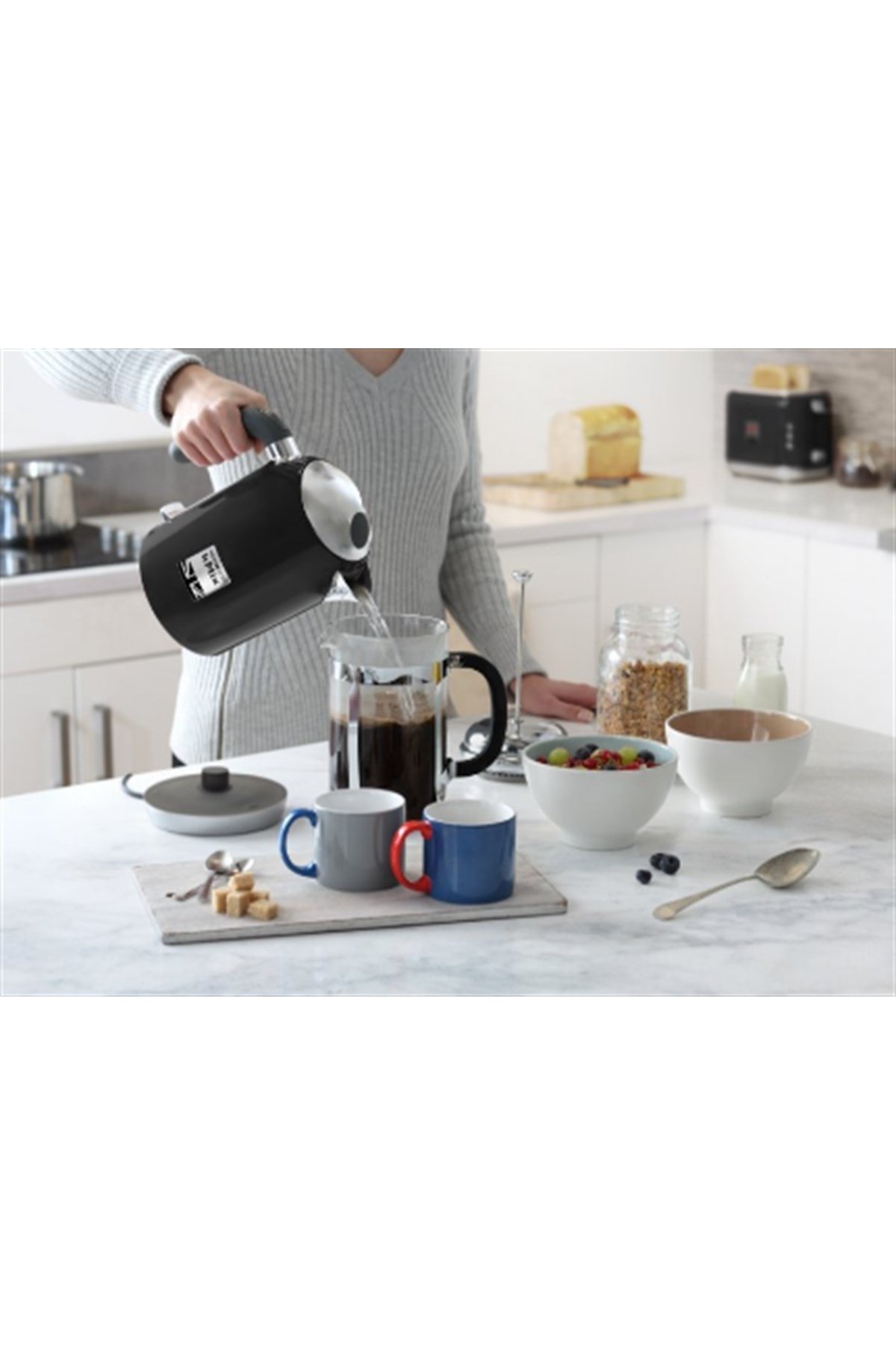 Kenwood ZJX740BK Kmix 1,7 Litre Siyah Kettle