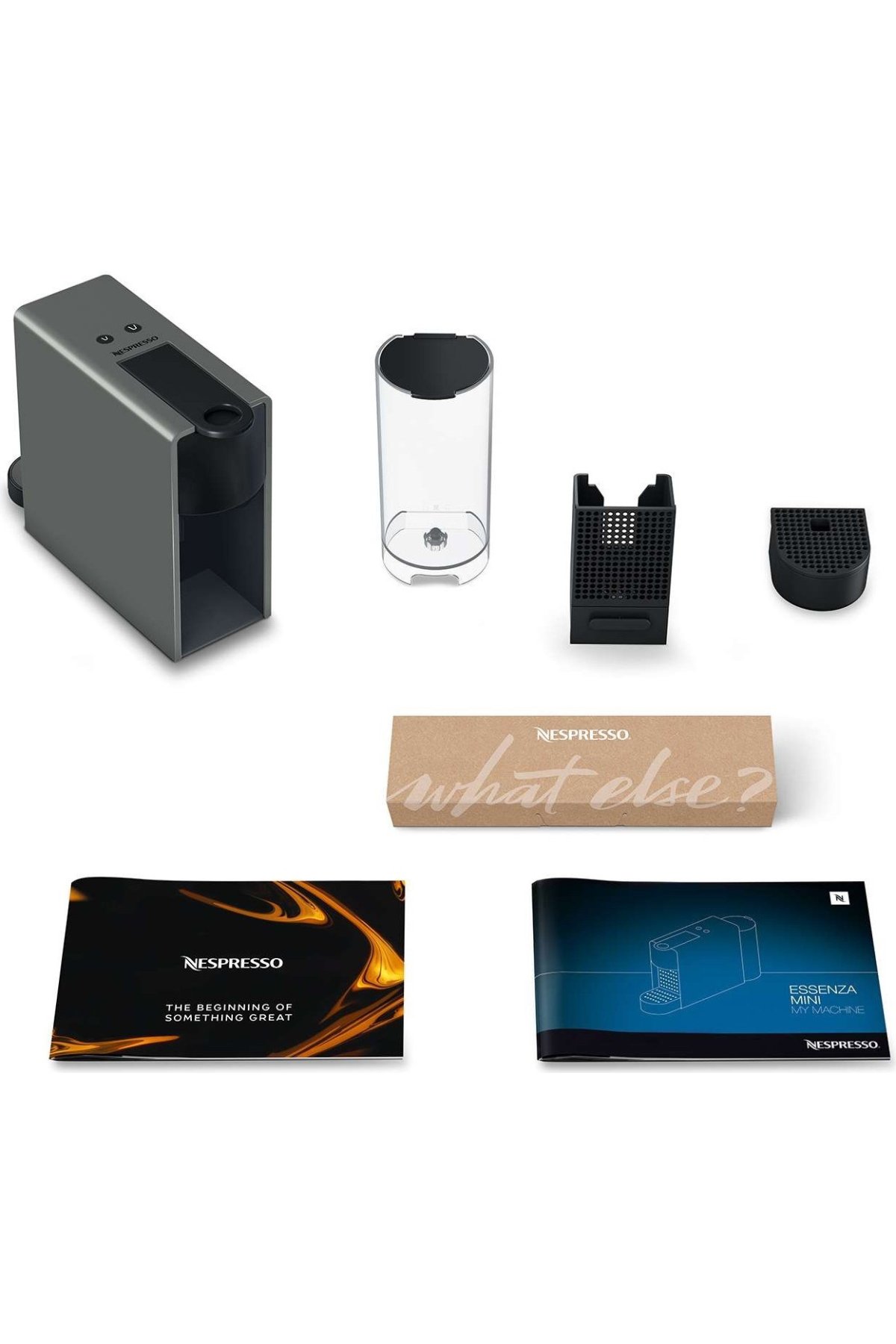 Nespresso Essenza Mini C30 Grey Kahve Makinesi, Gri