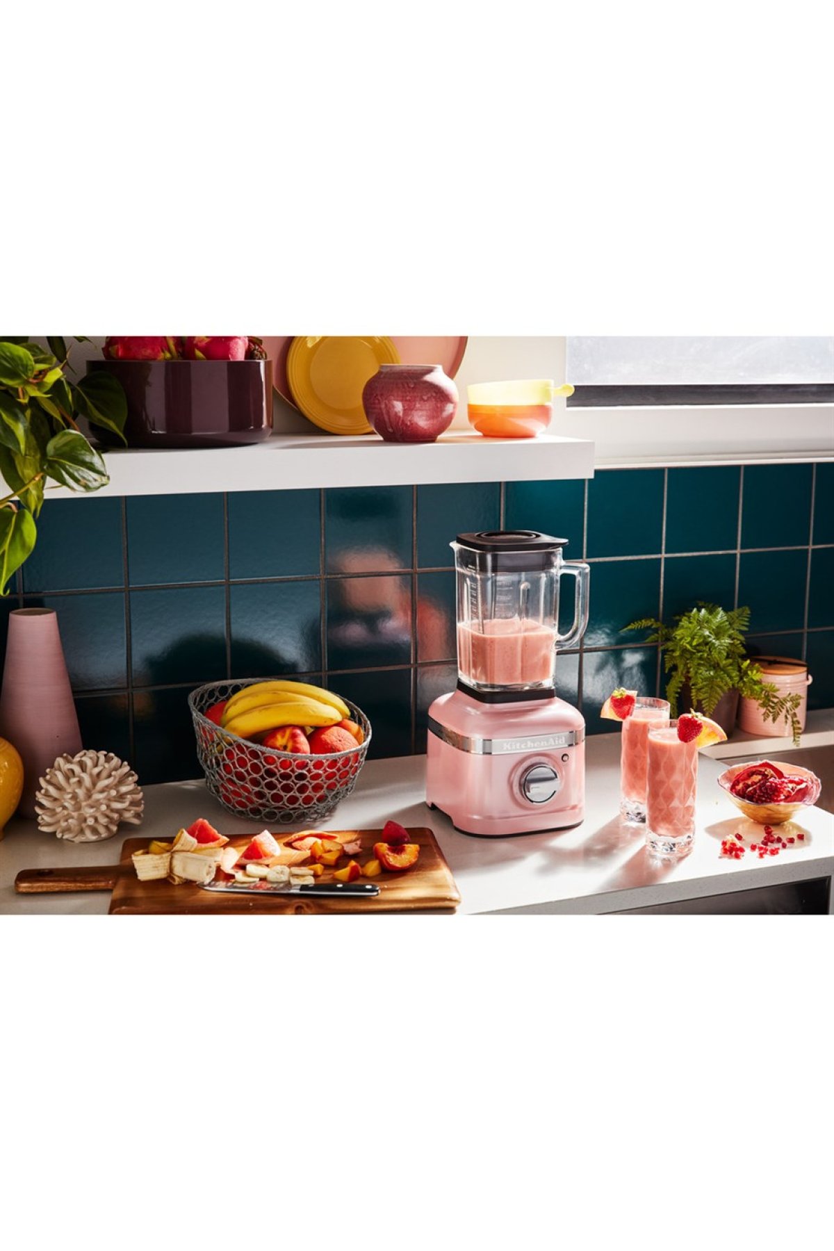 Kitchenaid K400 Artisan 5KSB4026ESP Blender Pembe 1.4 Litre