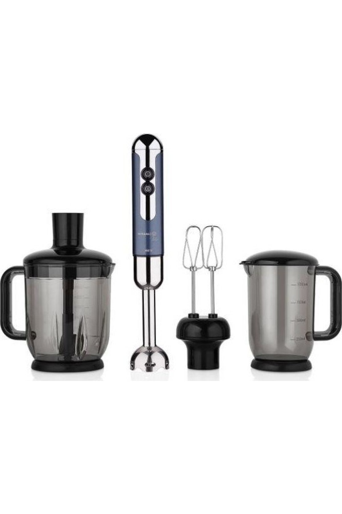 Korkmaz Mia Mega Azura/krom Blender Set A447-13 Mavi