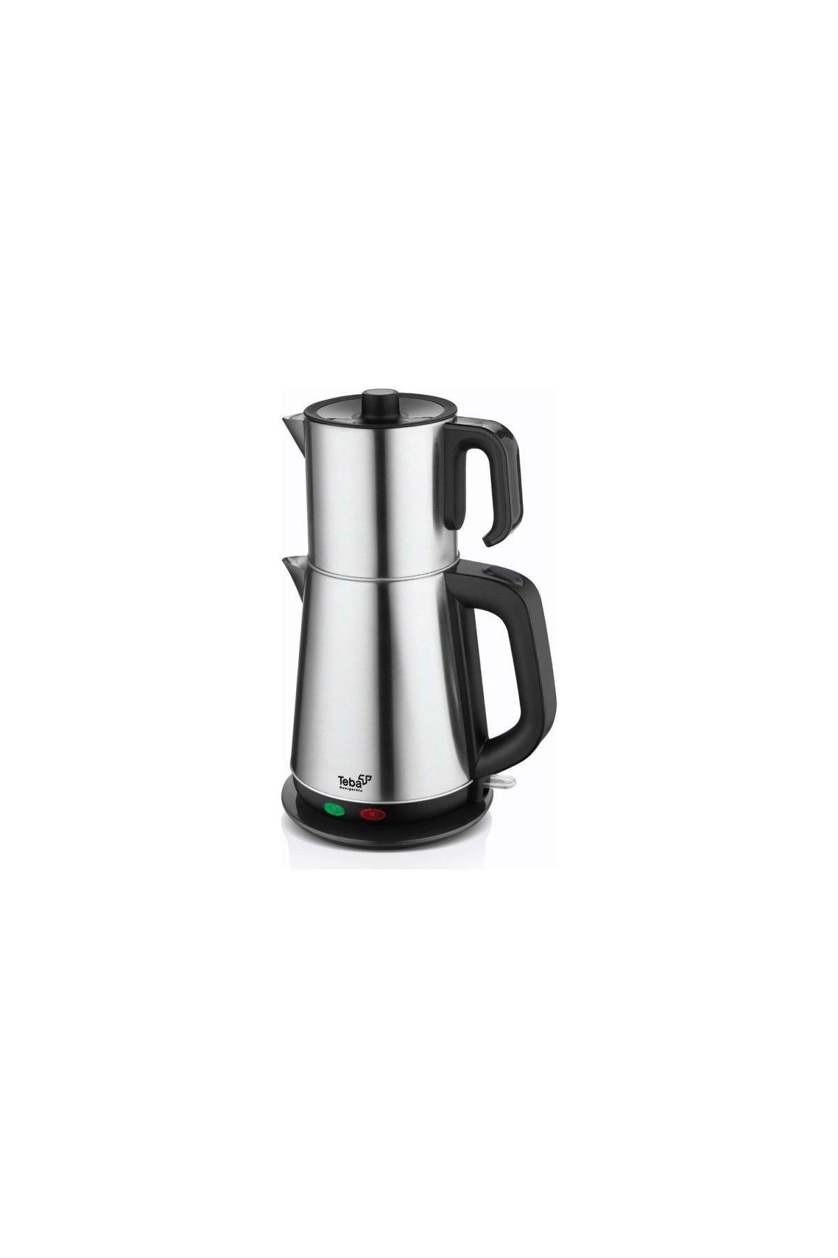 Teba THC-800 CM Elektrikli Çelik Çay Makinesi 1.8 lt Su / 0.8 lt Demlik