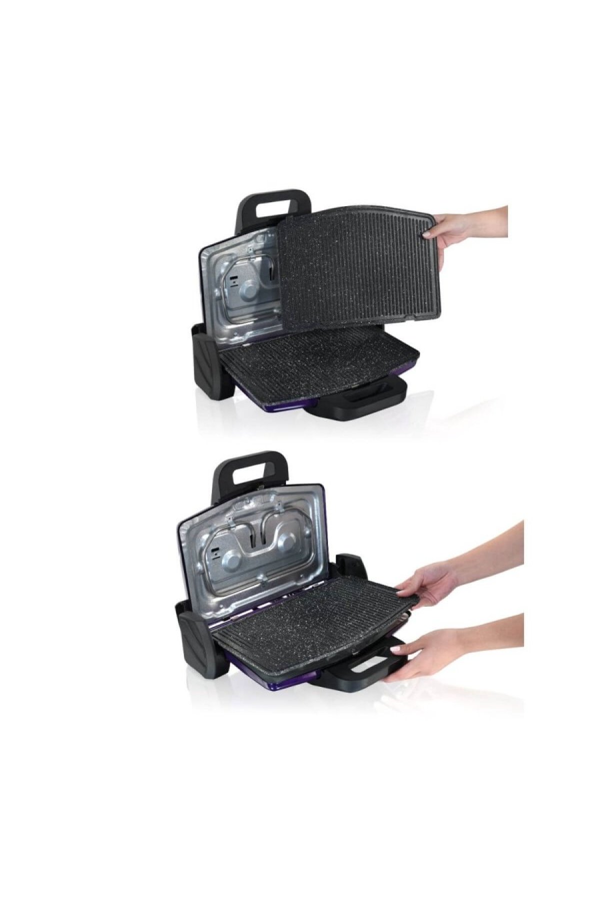 Arnica Ayvalık Granit Tost Makinesi - Mor - GH26123