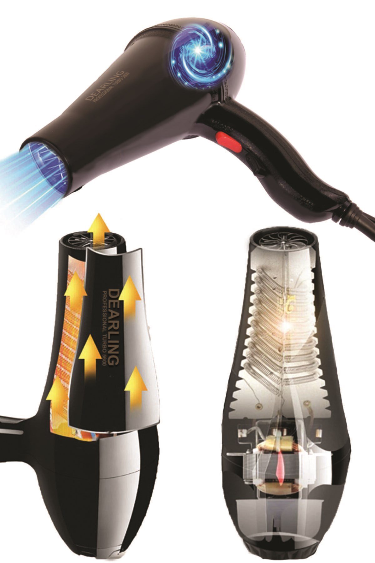 Dearling 2500w Saç Kurutma Makinası