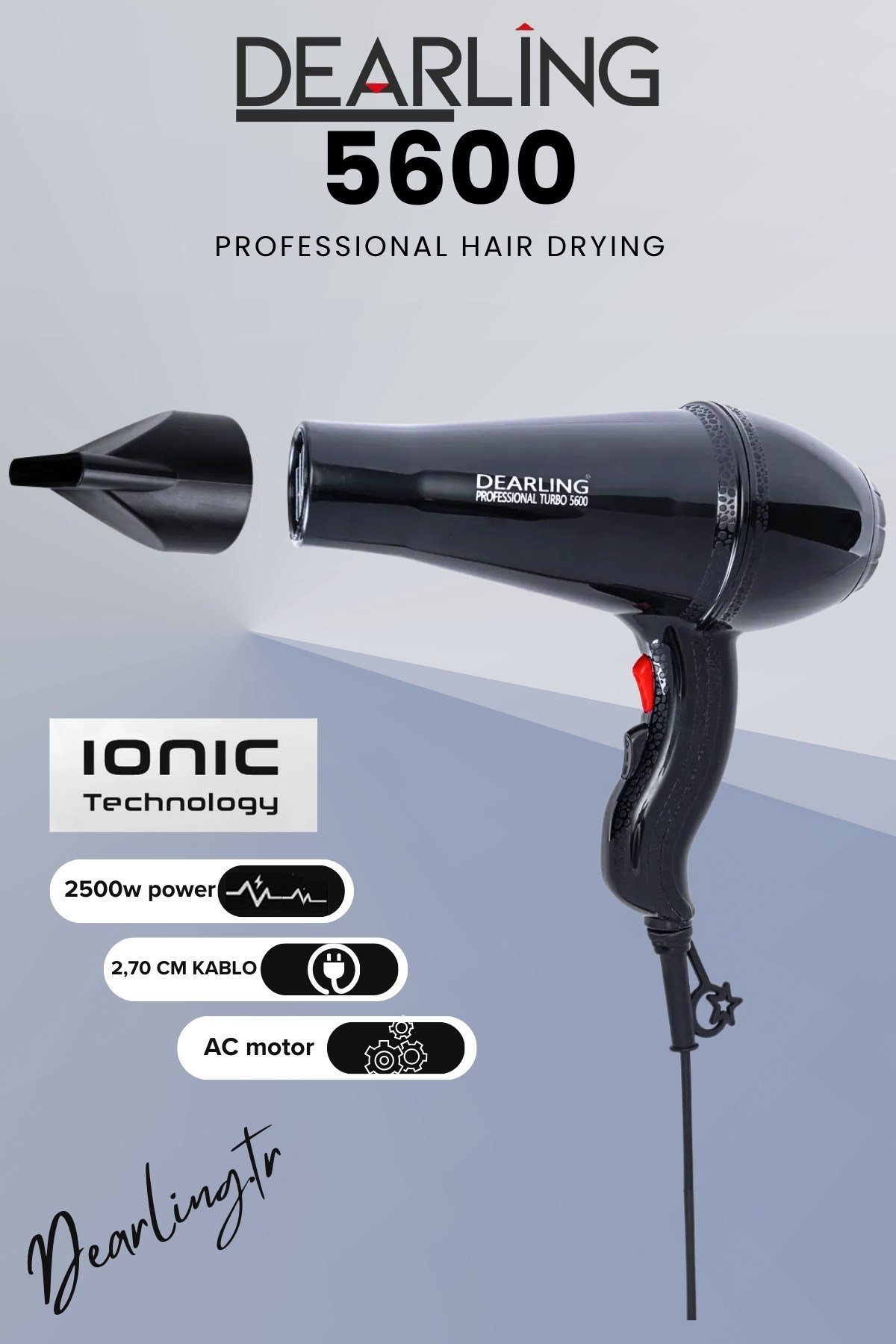Dearling 2500w Saç Kurutma Makinası