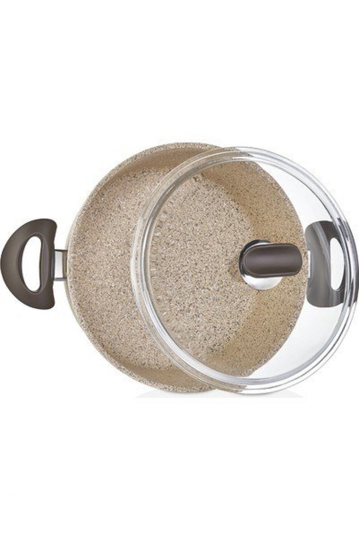 Falez Creamy Granit 28 cm Karnıyarık Tenceresi - CRE 3009