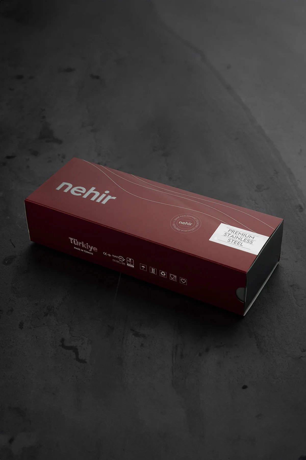 Nehir Safir Sade Tatlı Kaşık - 1 Düzine = 12 Adet