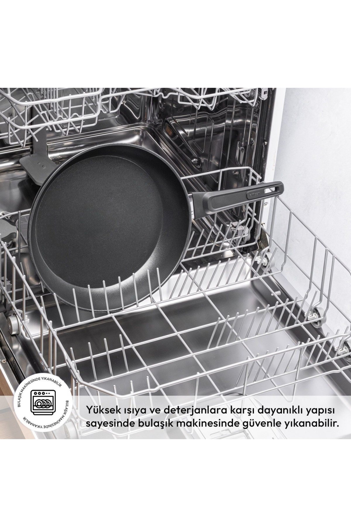 Emsan Diamente Exclusive 30cm Tava - Siyah