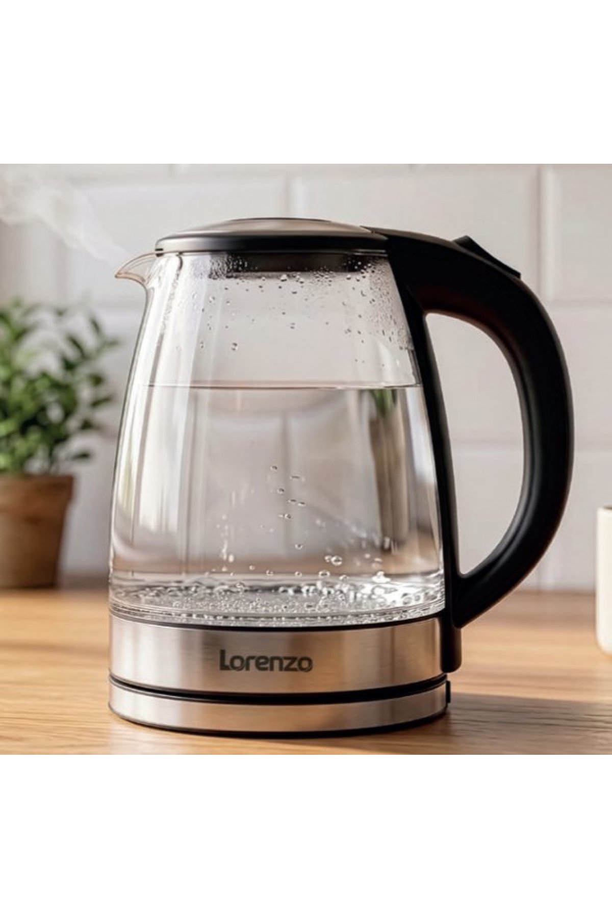 Lorenzo Aqua Cam Elektrikli Su Isıtıcı