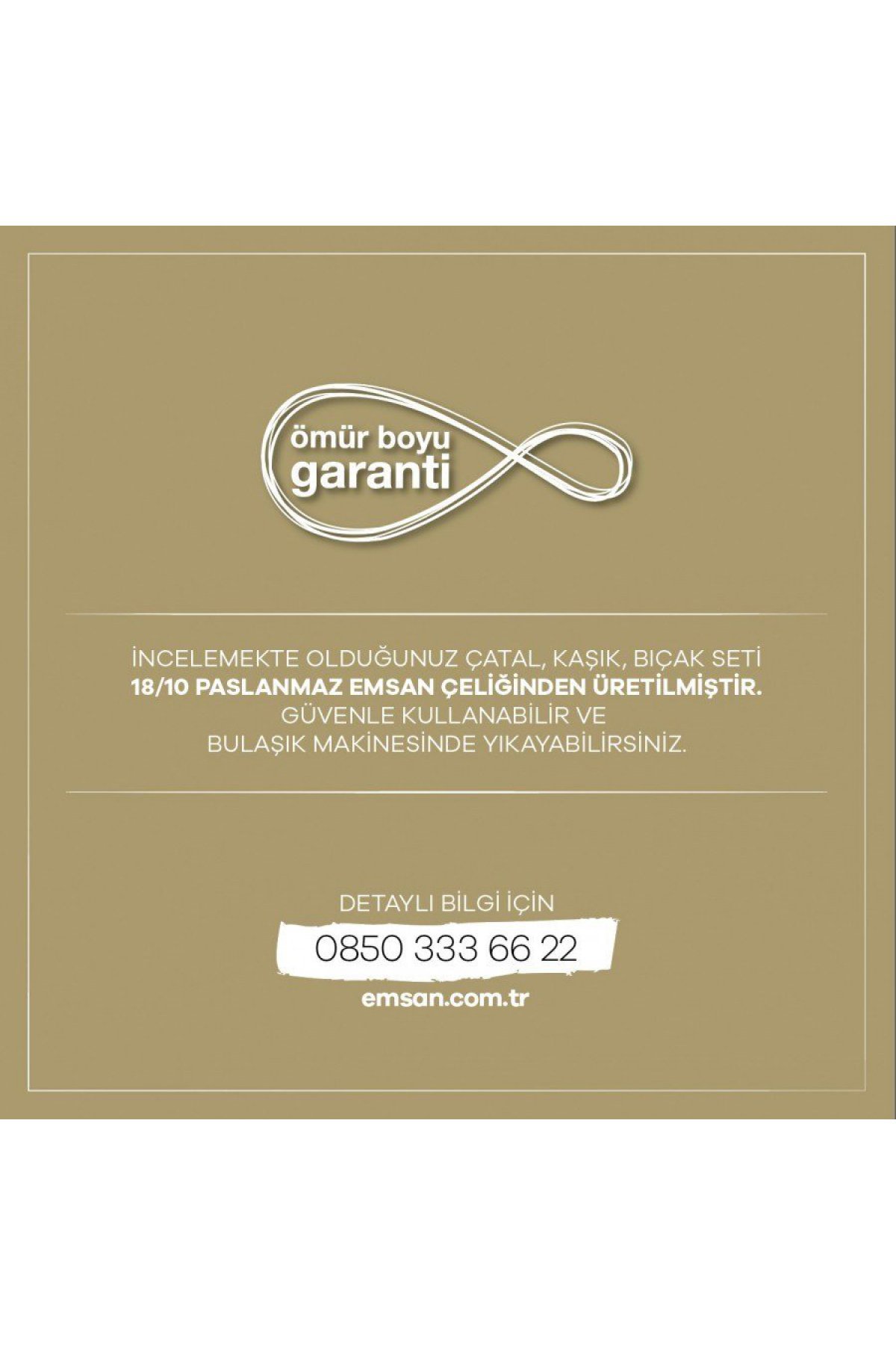 Emsan Elegance Bello 84 Parça Çatal Kaşık Bıçak Seti Lüks Kutulu