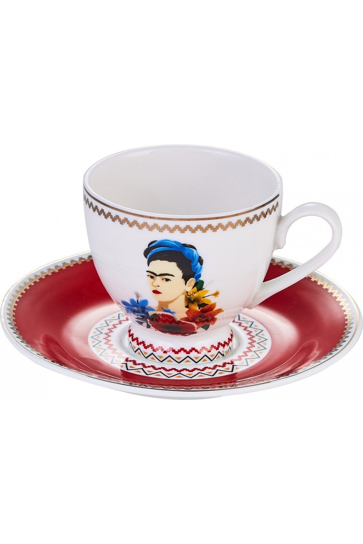 Karaca Frida Kahlo 2 Kişilik Kahve Fincanı