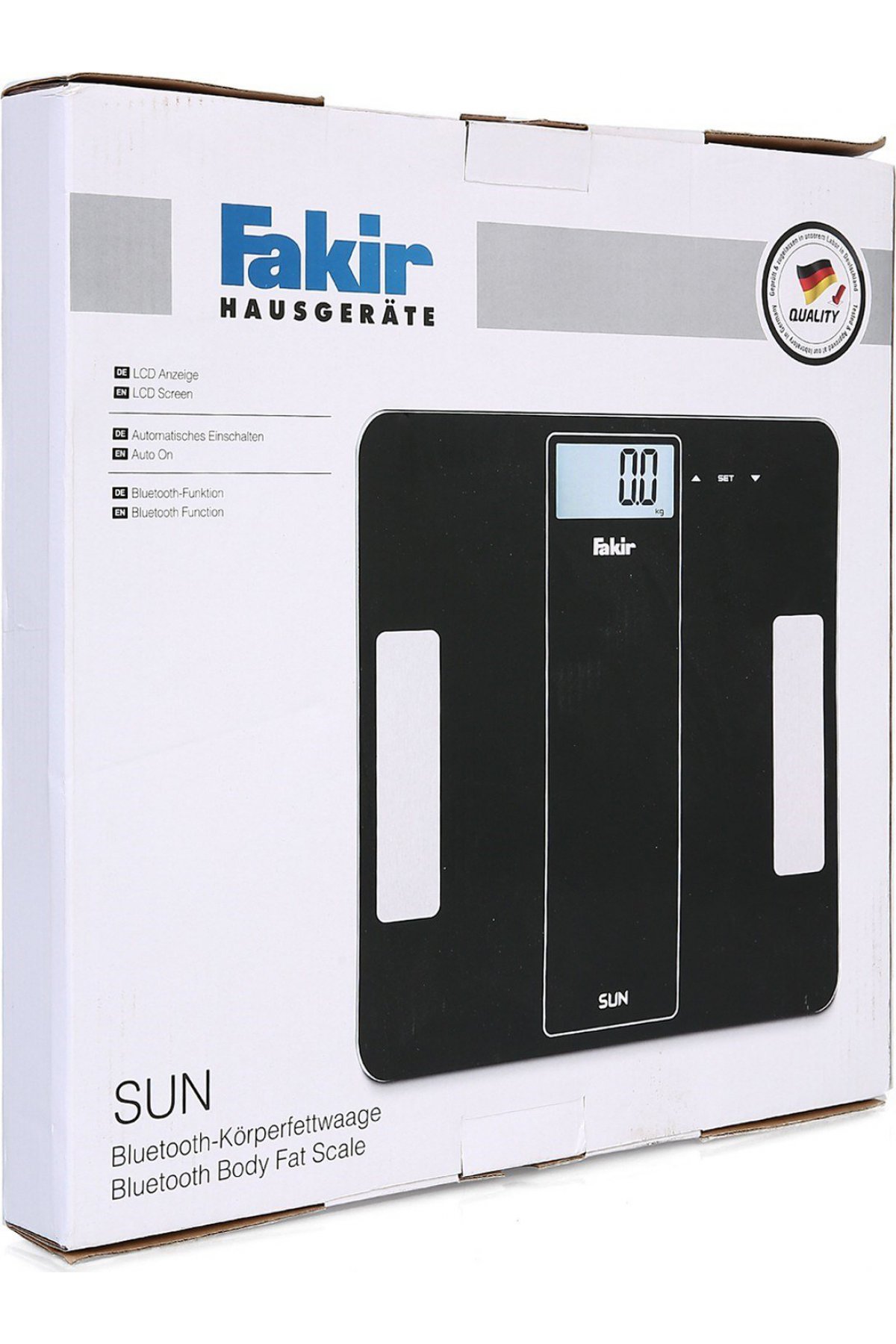 Fakir Sun Bluetooth Vücut Analiz Baskülü