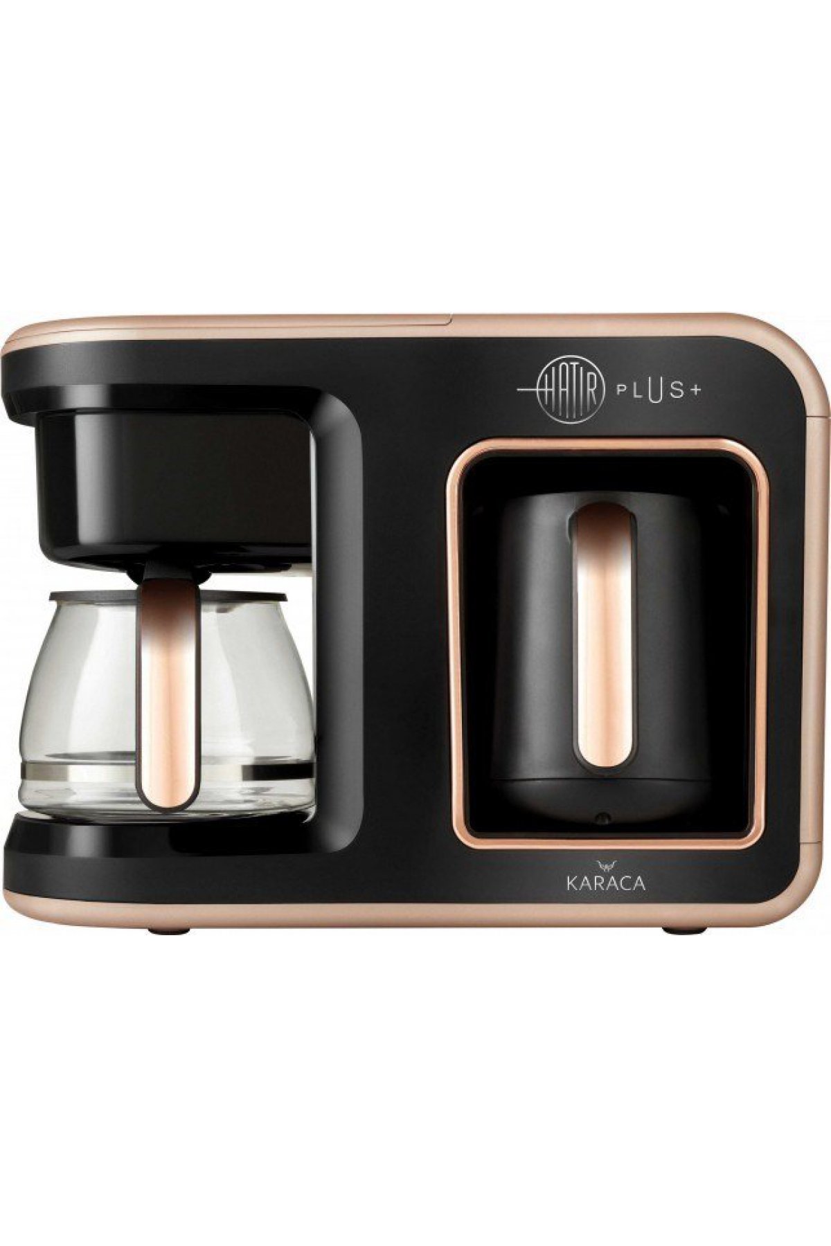 Karaca Hatır Plus 2 in 1 Kahve Makinesi - Rose Brown